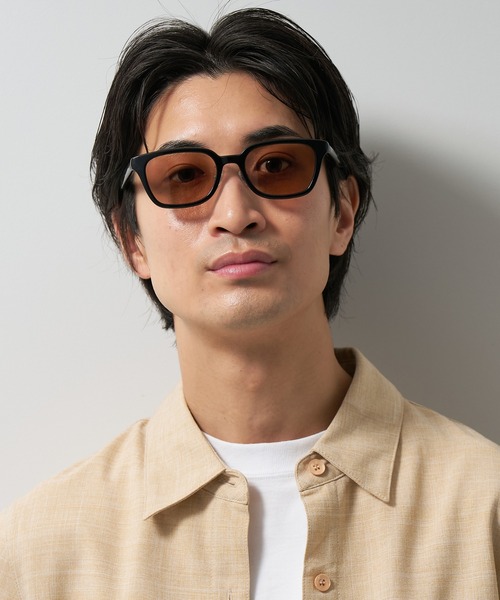 UNITED ARROWS サングラス スクエア型調光サングラス｜紫外線