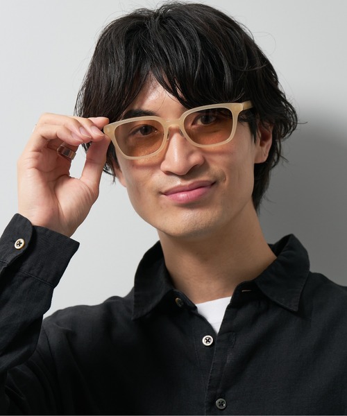 UNITED ARROWS サングラス スクエア型調光サングラス｜紫外線