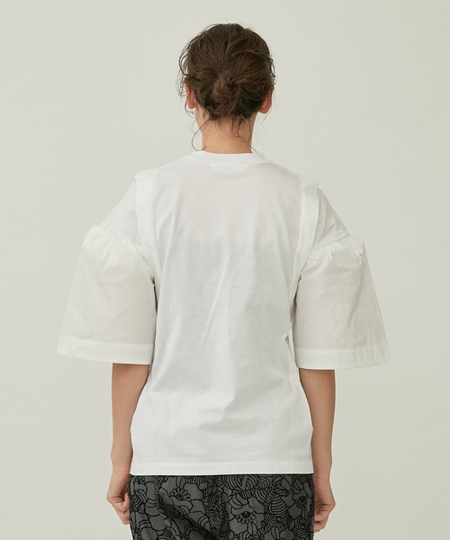 TOGA PULLA【モチーフジャージTシャツ】 TOGA PULLA（トーガ プルラ）の「TOGA PULLA モチーフジャージT