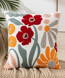 aimoha クッション クッションカバー home立体感刺繍クッション