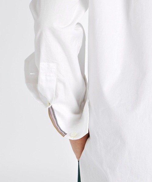 ブラウス シャツ シグネチャーストライプ ポイント 長袖シャツ / 235028 326B レディース Paul Smith ブラウス シャツ シグネチャーストライプ ポイント