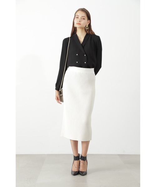 PINKY&DIANNE（ピンキー アンド ダイアン） スカート RIBニットタイト