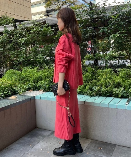 PINKY&DIANNE（ピンキー アンド ダイアン） スカート RIBニットタイト