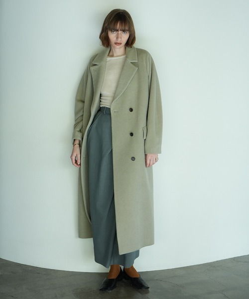 CLANE（クラネ） コート チェスターコート DOUBLE WOOL LONG COAT