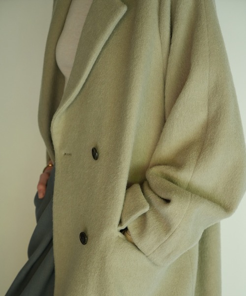 CLANE（クラネ） コート チェスターコート DOUBLE WOOL LONG COAT