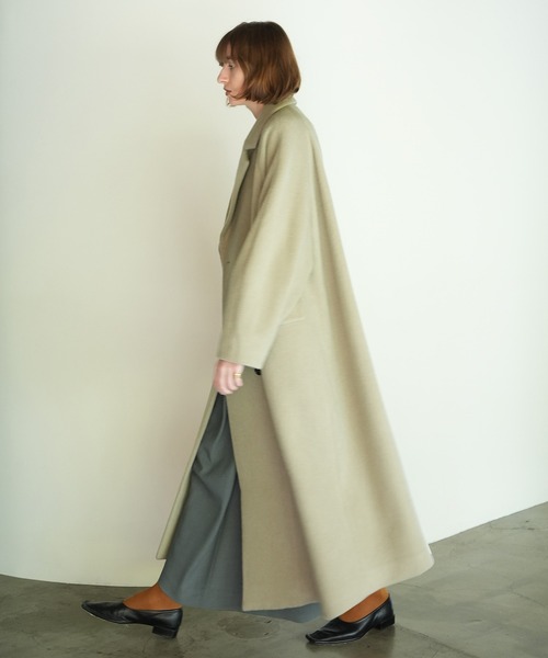 CLANE（クラネ） コート チェスターコート DOUBLE WOOL LONG COAT