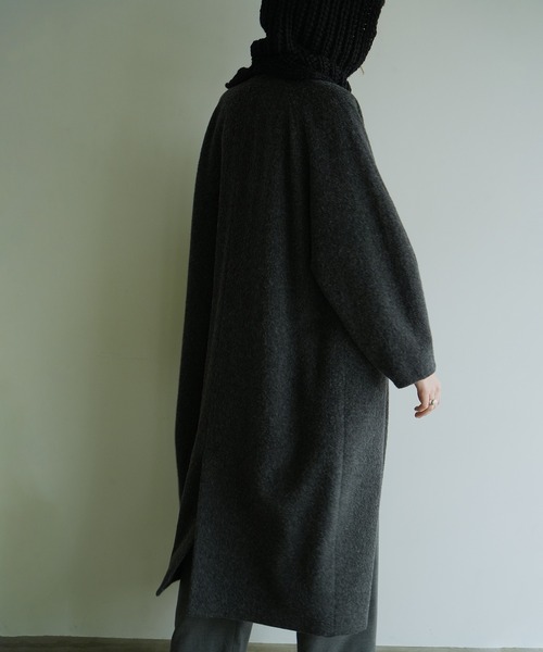 CLANE（クラネ） コート チェスターコート DOUBLE WOOL LONG COAT