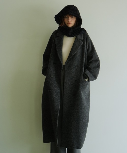 CLANE（クラネ） コート チェスターコート DOUBLE WOOL LONG COAT