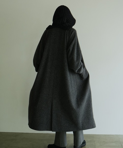 CLANE（クラネ） コート チェスターコート DOUBLE WOOL LONG COAT