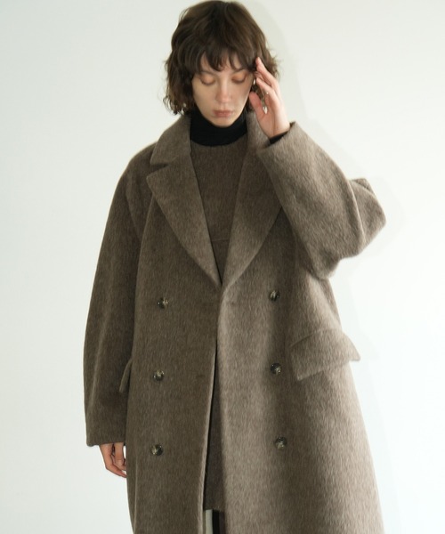 CLANE（クラネ） コート チェスターコート DOUBLE WOOL LONG COAT