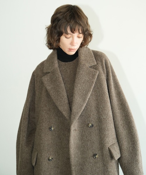 CLANE（クラネ） コート チェスターコート DOUBLE WOOL LONG COAT
