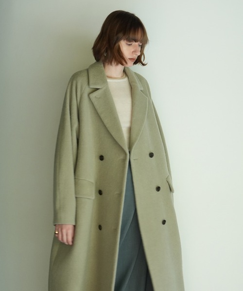 ジャケット・アウター DOUBLE WOOL LONG COAT CLANE CLANE - 【25AW】 ダブルウールロングコート - DOUBLE WOOL LONG COAT