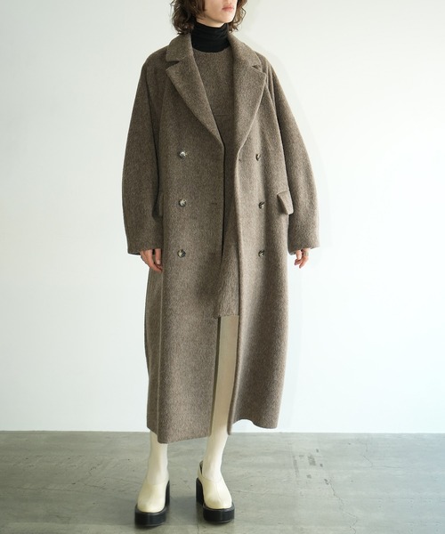 CLANE（クラネ） コート チェスターコート DOUBLE WOOL LONG COAT