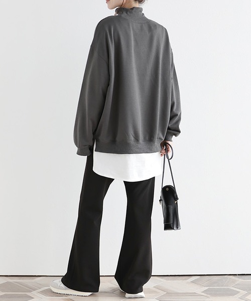 SUNFLOWER EIGHT トレーナー スウェット オーバーサイズ ハイネック