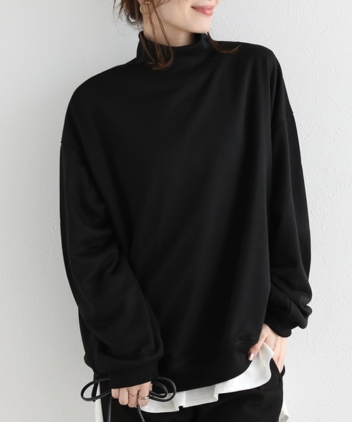 おにいさんずラブ　トレーナー　黒 らぶいーず／ゆるトップス: トップス｜ハニーズ公式通販