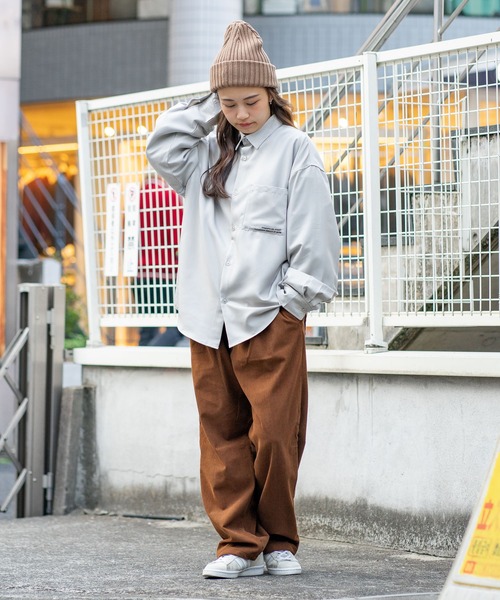 UNIT（NIXON） シャツ 「UNIIT/ユニット」 ガールズバックプリント