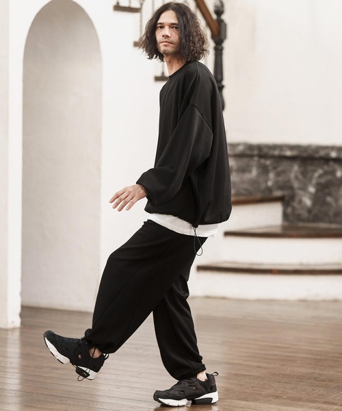 CAMBIO（カンビオ） tシャツ mlt4613- 裾絞りポンチルーズシルエット