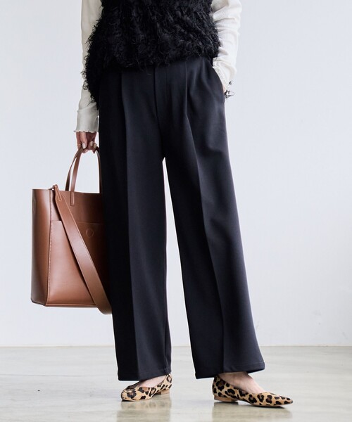 coen（コーエン） スラックス パンツ イージービューティーワイド