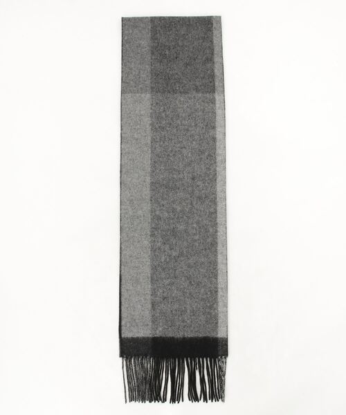 dimmoire マフラー 黒グレー dimmoire マフラー 黒グレー