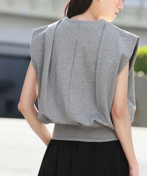 エリザベッタフランキ ミニ丈 半袖襟付きトップス 90%OFF 新品 エリザベッタフランキ ELISABETTA FRANCH トップス