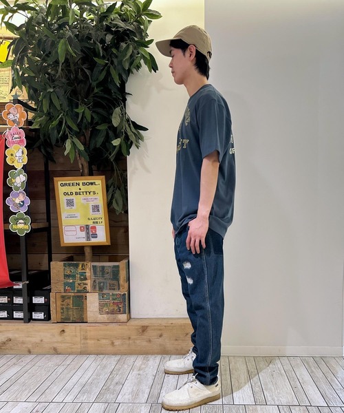 tシャツ 「日本製」グリーンボウル 「GREEN BOWL」Organic CottonT-shirts (C柄 NORTHE SHORE） レディー GREEN BOWL tシャツ 「日本製」グリーンボウル 「GREEN BOWL