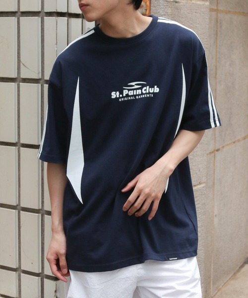 tシャツ 「UNISEX」SAINTPAIN／CIRCLE ロゴラインT レディース メンズ