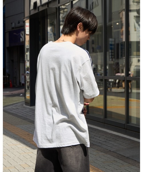 tシャツ 「UNISEX」SAINTPAIN／CIRCLE ロゴラインT レディース メンズ セール】【UNISEX】SAINTPAIN／CIRCLE ロゴラインT（Tシャツ