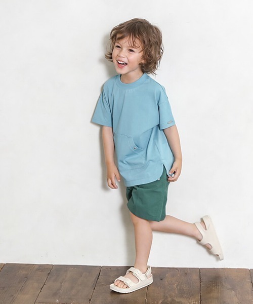 n.o.u.s tシャツ ラウンドヘムTシャツ キッズ 子供服 男の子 