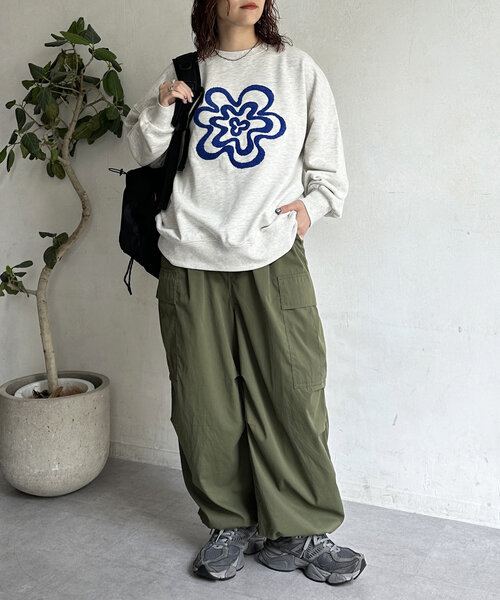 CPCM（シーピーシーエム） tシャツ アソートサガラ刺繍スウェット