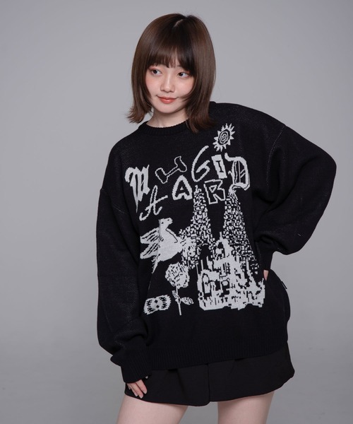 MAHAGRID（マハグリッド） トレーナー スウェット 「mahagrid
