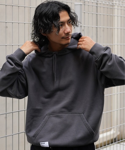 Schott N.Y.C パーカー Schott/ショット/HOODED SWEAT NEON SIGN