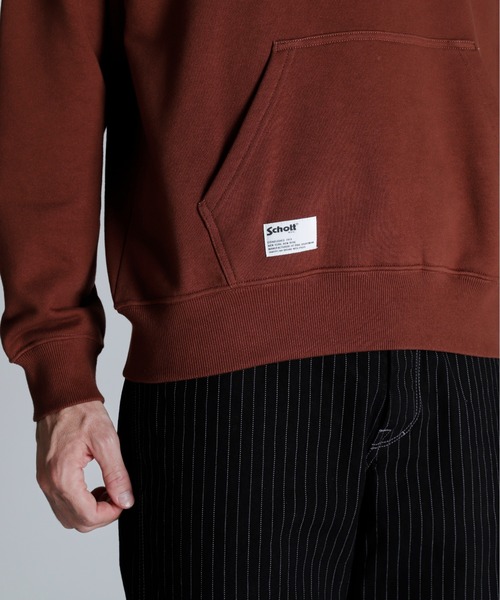 Schott☆ネオンサイン パーカー 要在庫確認 Schott N.Y.C パーカー Schott/ショット/HOODED SWEAT NEON SIGN