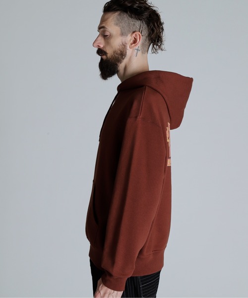Schott☆ネオンサイン パーカー 要在庫確認 Schott N.Y.C パーカー Schott/ショット/HOODED SWEAT NEON SIGN