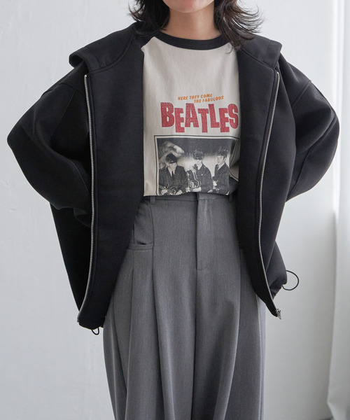 VENCE EXCHANGE パーカー ダンボールフードジャケット レディース