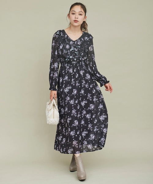 ☆jacadi☆ フラワープリントワンピース　ブルマ付き36m ジャガディ jacadiフラワープリントワンピース ブルマ付き36M