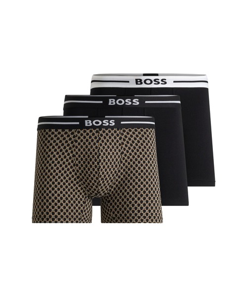 BOSS ボクサーブリーフ 3パック Lサイズ BOSS（HUGO BOSS） ボクサーパンツ 3パック ストレッチコットン