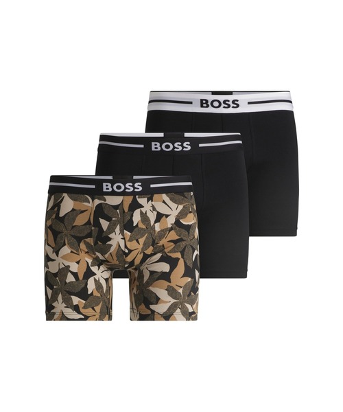 BOSS ボクサーブリーフ 3パック Lサイズ BOSS（HUGO BOSS） ボクサーパンツ 3パック ストレッチコットン