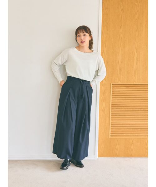 ニット セーター 2wayネックゆるニット「低身長・小柄女性」 レディース ニット セーター 2wayネックゆるニット「低身長・小柄女性