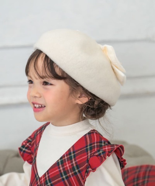 Biquette Club 帽子 ベレー帽 キッズ 子供 女の子 : ZOZOTOWN Yahoo!店