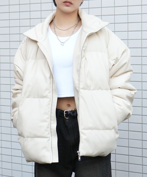 Starting Over ダウンジャケット ダウン synthetic leather