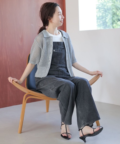 LEPSIM（レプシィム） サロペット オーバーオール デニムサロペット