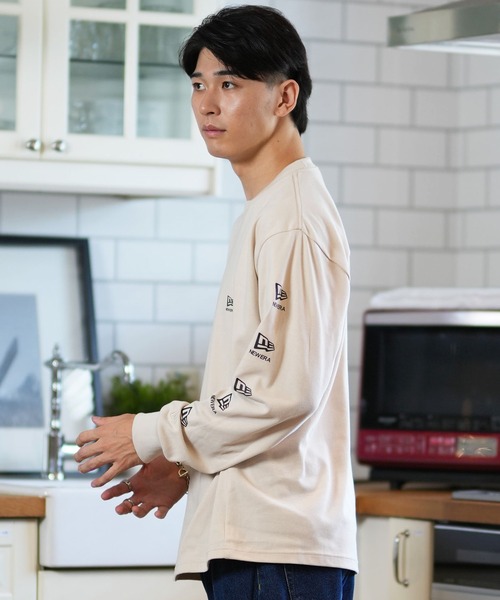 NEW ERA（ニューエラ） tシャツ 長袖Tシャツ/ロンT スリーブプリント
