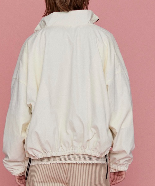 メゾンスペシャル　リバーシブルチュールドッキングトラックジャケット Reversible Tulle Docking Track Jacket/リバーシブルチュール