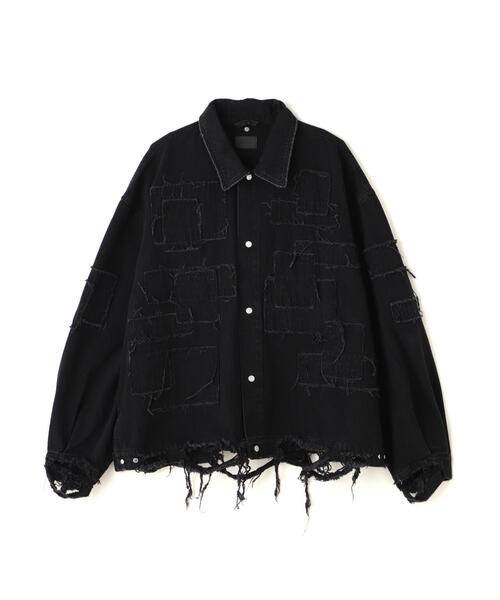 ジャケット・アウター Danke Schon 11OZ PATCHWORK DENIM JACKET DANKE SCHON コート アウター DankeSchon/ダンケシェーン/11OZ