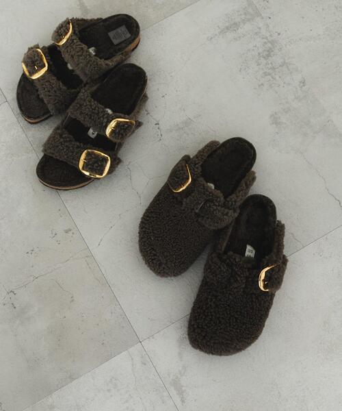 BIRKENSTOCK teddy サンダル BIRKENSTOCK（ビルケンシュトック） サンダル BOSTON BIG BUCKLE TEDDY