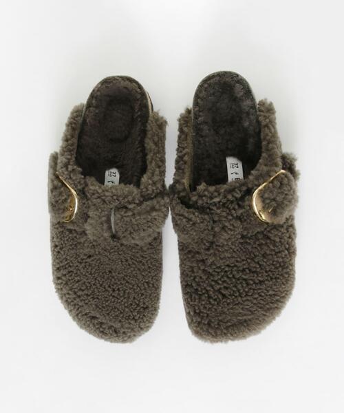 靴 BIRKENSTOCK BIG BUCKLE SANDAL TEDDY 38 BIRKENSTOCK（ビルケンシュトック） サンダル BOSTON BIG BUCKLE TEDDY