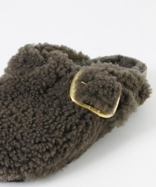 靴 BIRKENSTOCK BIG BUCKLE SANDAL TEDDY 38 BIRKENSTOCK（ビルケンシュトック） サンダル Boston Big Buckle Teddy