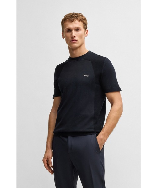 BOSS（HUGO BOSS） tシャツ アクティブ コットンブレンド Tシャツ 