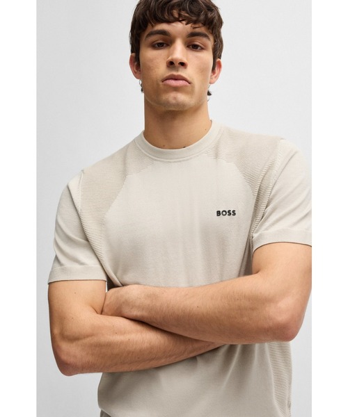 BOSS（HUGO BOSS） tシャツ アクティブ コットンブレンド Tシャツ 
