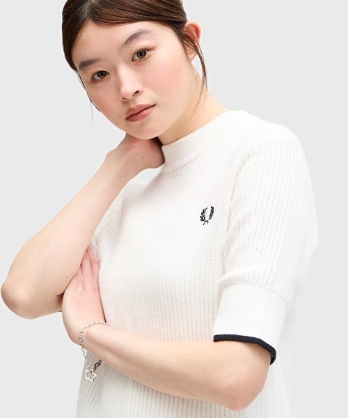 tシャツ Mesh Knit T-Shirt／メッシュニットTシャツ レディース